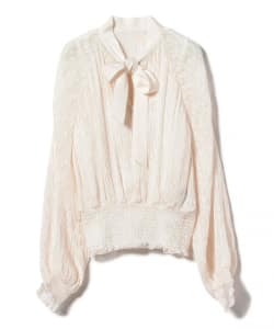 CORCOVADO / ラメジャカード ブラウス