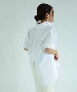 Demi-Luxe BEAMS / 女裝 後開衩 長袖 襯衫