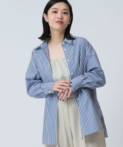 Demi-Luxe BEAMS / 女裝 後開衩 長袖 襯衫