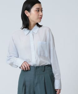 Demi-Luxe BEAMS / 女裝 寬版 長袖 襯衫