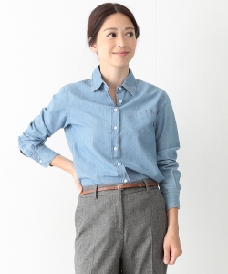 ORIAN / デニムMINI シャツ