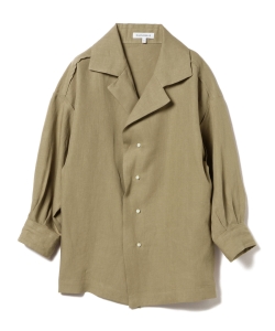 MADISONBLUE / BIG COLLAR OPEN BLOUSE