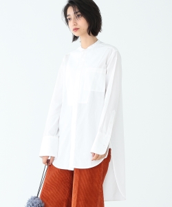 INSCRIRE / ノーカラードレスシャツ