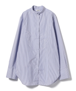 toteme / ストライプ ビブ シャツ