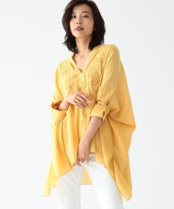 HOUSE OF LOTUS / フロートリーフ ブラウス