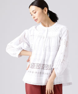 BAGUTTA / レースブラウス