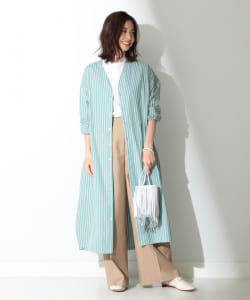 TICCA / ロング シャツカーディガン