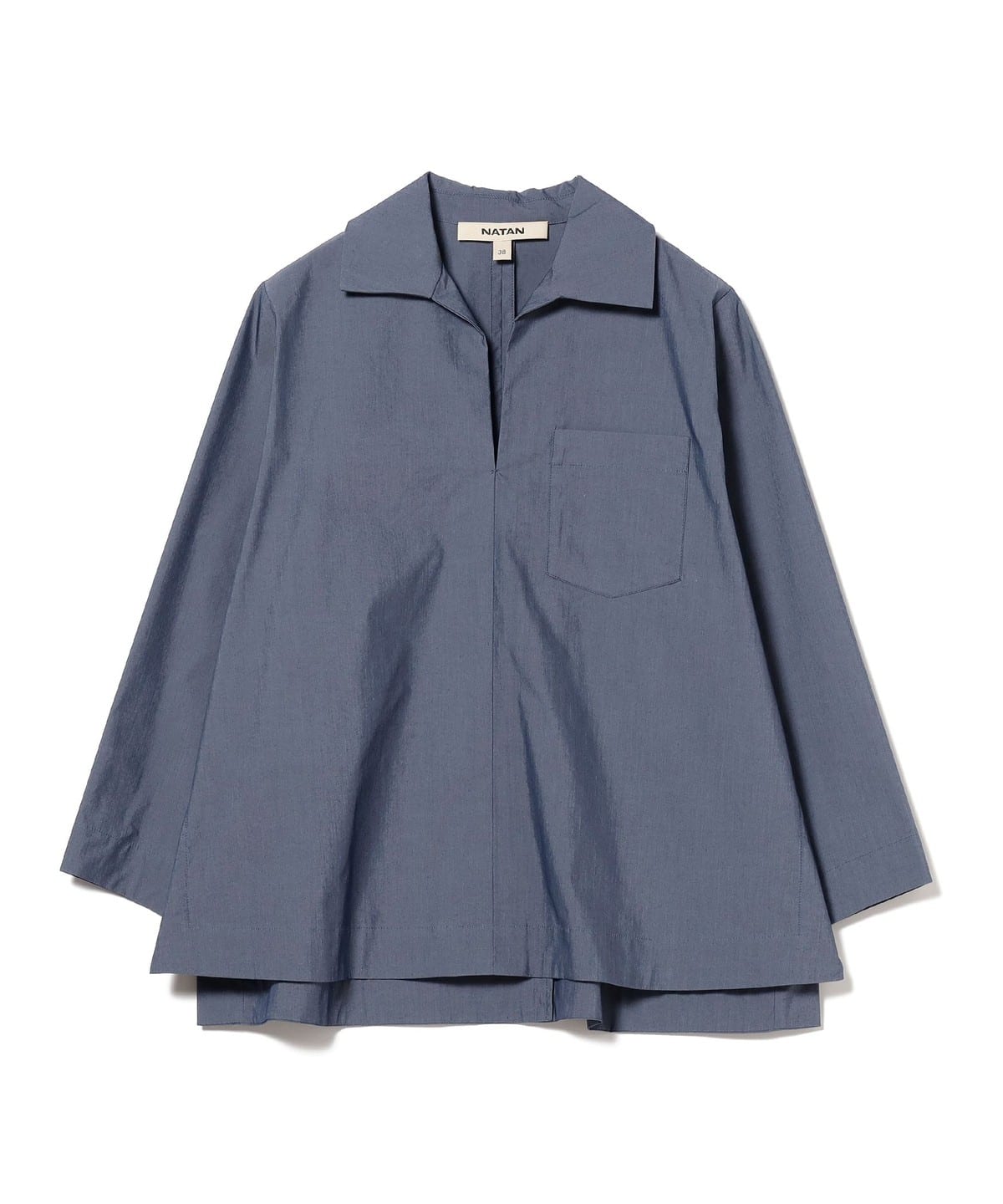NATAN ナタン / AGORA プルオーバーシャツ シャツ・ブラウス WOMEN DENIM 38 NATAN ナタン / AGORA プルオーバーシャツ シャツ・ブラウス WOMEN DENIM 38