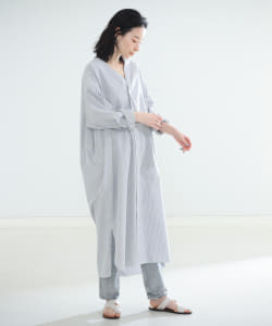TICCA × Demi-Luxe BEAMS / 別注 ロング シャツカーディガン