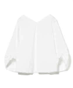 NATAN / Vネック タックスリーブ ブラウス