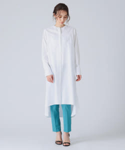 M・fil×EFFE BEAMS / コットン ロングシャツ