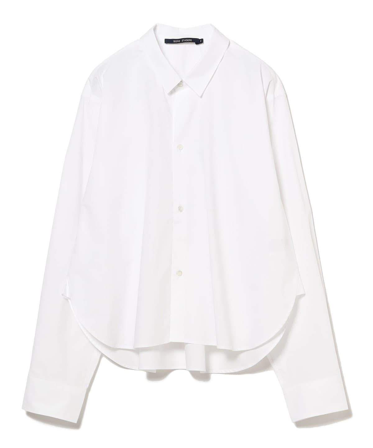 SOFIE D'HOORE / ポプリン シャツ シャツ・ブラウス WOMEN WHITE 36 SOFIE D'HOORE / ポプリン シャツ シャツ・ブラウス WOMEN WHITE 36