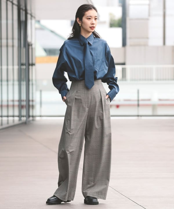 Demi-Luxe BEAMS Demi-Luxe BEAMS INSCRIRE With Tie Blouse
