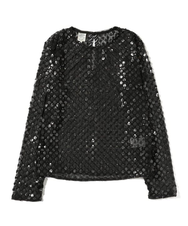 BAUM UND PFERDGARTEN / JASMIN フラワー トップス トップス WOMEN BLACK XS BAUM UND PFERDGARTEN / JASMIN フラワー トップス トップス WOMEN BLACK XS