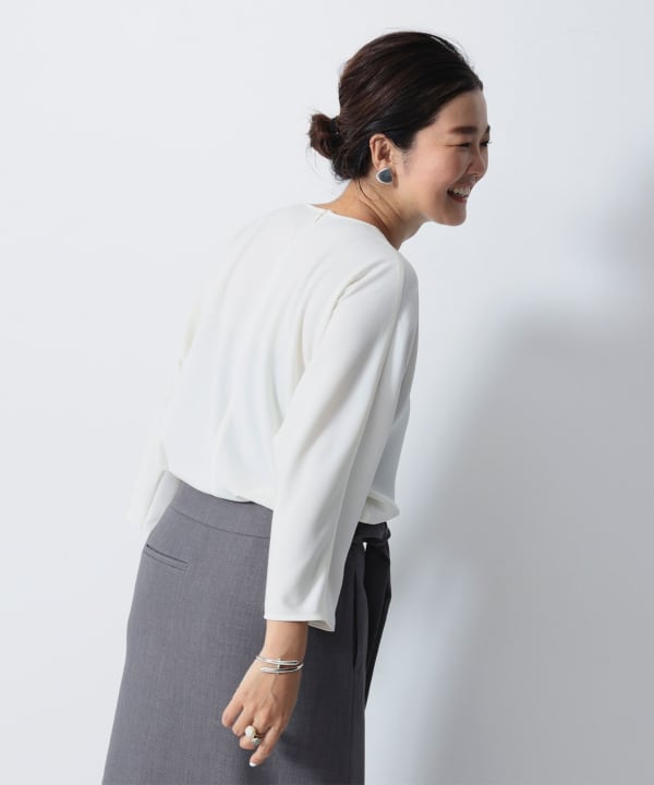 Demi-Luxe BEAMS｜LEE * Demi-Luxe BEAMS / ブラウスライクTOP