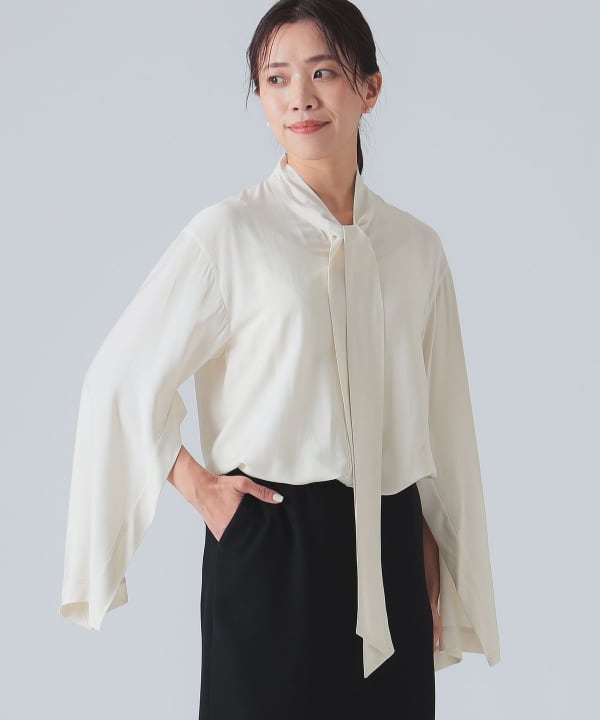 EFFE BEAMS（エッフェ ビームス）ドロップレース ブラウス