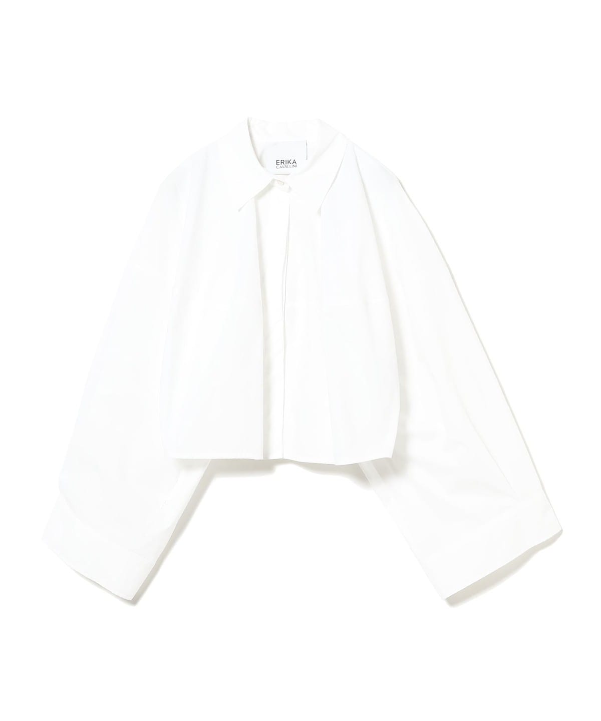 ERIKA CAVALLINI エリカ カヴァリーニ / ワイドスリーブ シャツ シャツ・ブラウス WOMEN WHITE ONE SIZE ERIKA CAVALLINI エリカ カヴァリーニ / ワイドスリーブ シャツ シャツ・ブラウス WOMEN WHITE ONE SIZE