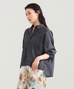 【+10%ポイントUP】KHADI オーバー ショート シャツ