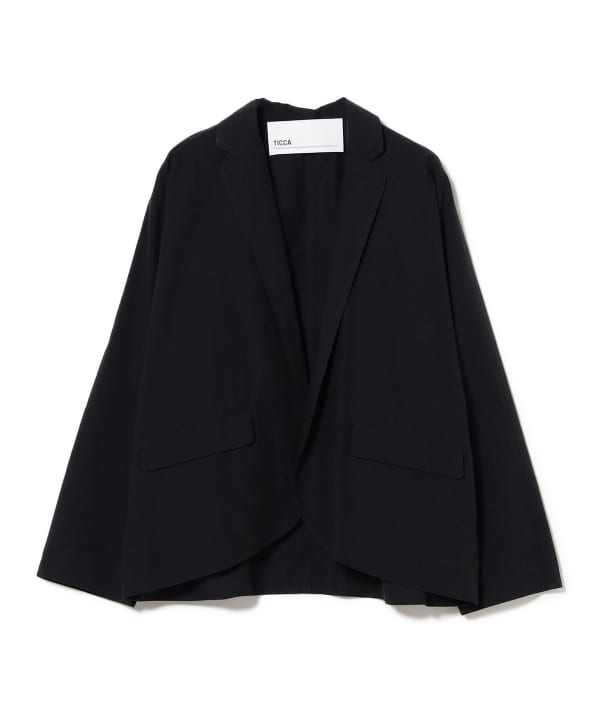 【TICCA】 シャツジャケット　ハーブファブリックシャツジャケット Demi-Luxe BEAMS（デミルクス ビームス）TICCA / ハーブ シャツ