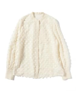 Demi-Luxe BEAMS / 女裝 圓點 緹花 襯衫