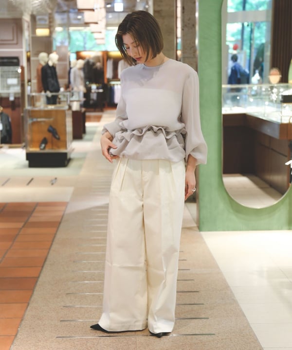 Demi-Luxe BEAMS - JOIEVE / swan cami ブラウス 36サイズの通販