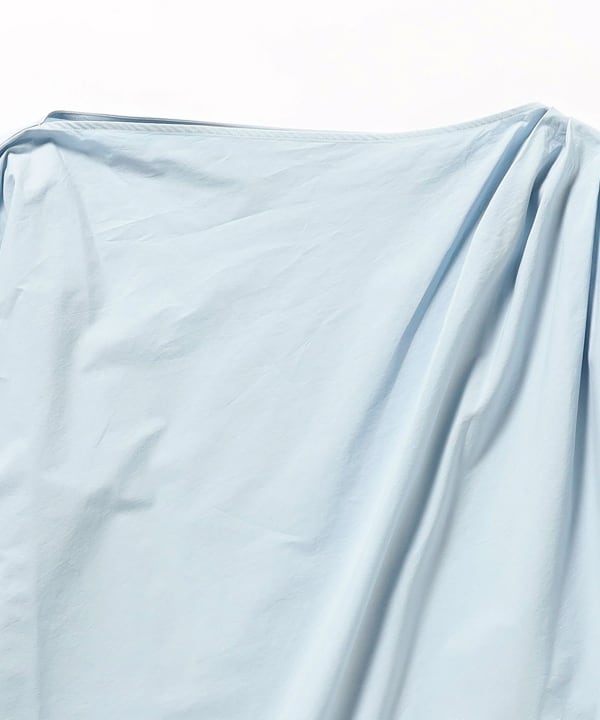 Demi-Luxe BEAMS（デミルクス ビームス）ギャザー ショルダー ブラウス