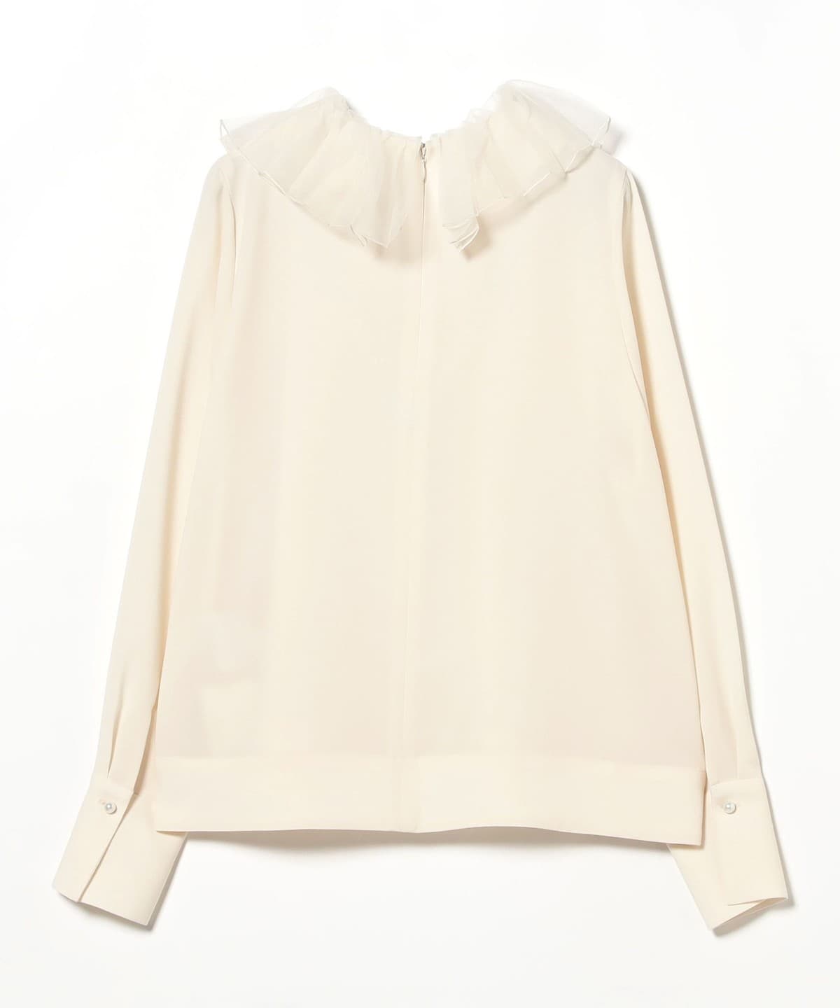 EFFE BEAMS（エッフェ ビームス）プリーツカラー ブラウス