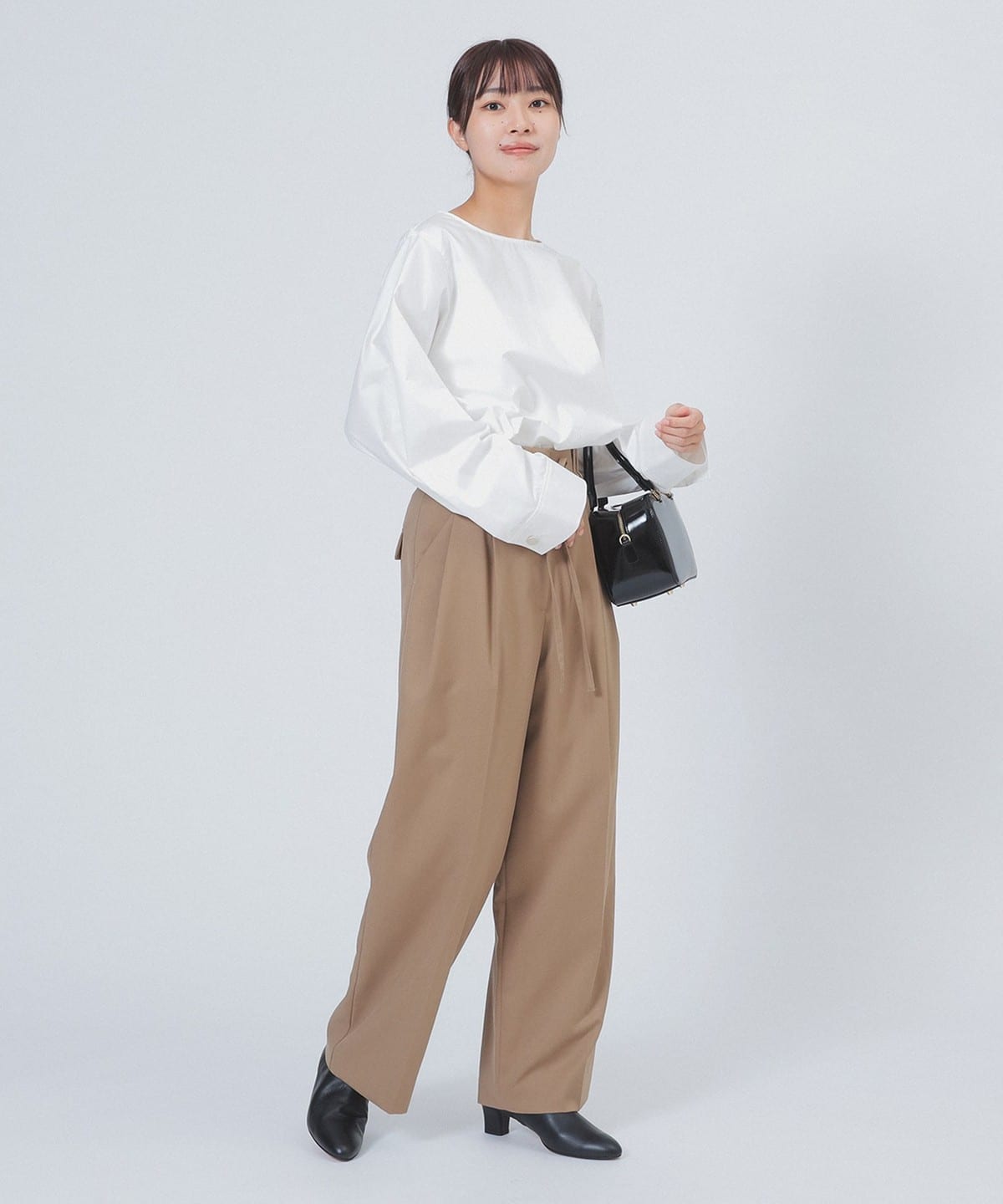 Demi-Luxe BEAMS（デミルクス ビームス）バックオープン コットン 