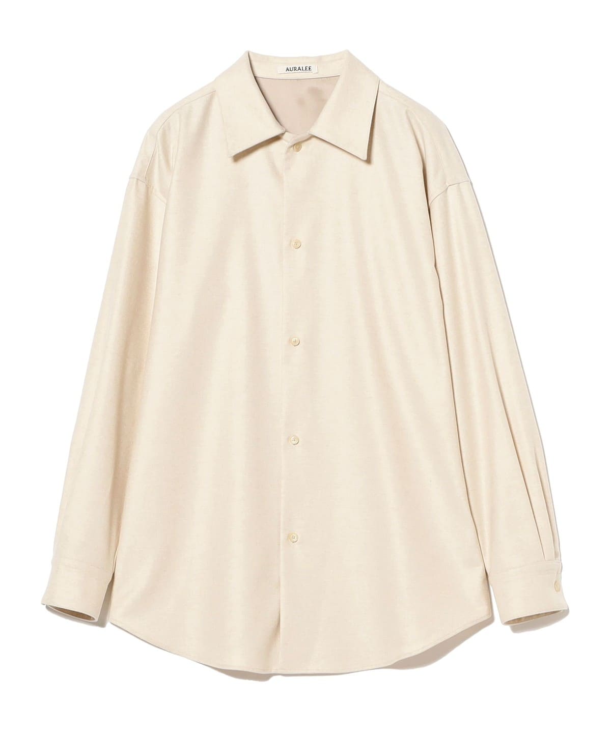 AURALEE オーラリー / WOOL FULLING FLANNEL SHIRT シャツ・ブラウス WOMEN TOP IVORY 1 AURALEE オーラリー / WOOL FULLING FLANNEL SHIRT シャツ・ブラウス WOMEN TOP IVORY 1