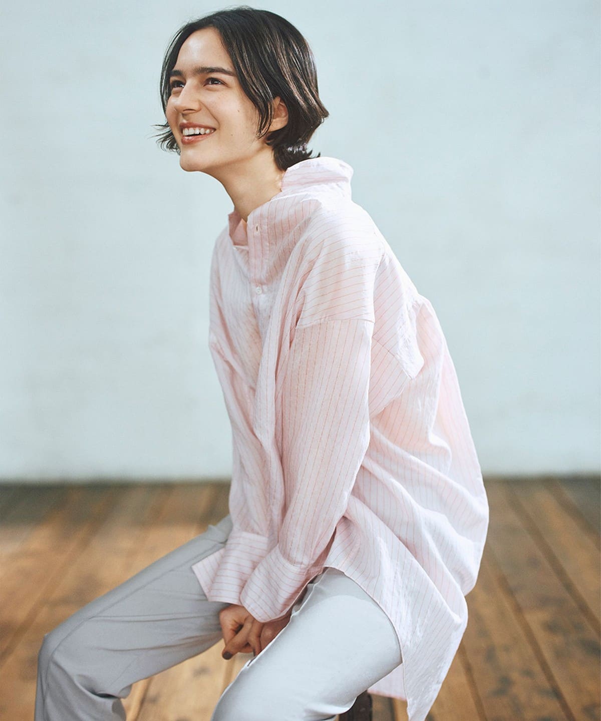 Demi-Luxe BEAMS AK+1 シアーブルゾン 24SS Demi-Luxe BEAMS AK+1 シアーブルゾン 24SS