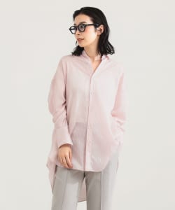 【+15%ポイントUP】AK+1 / シアー ストライプ シャツ