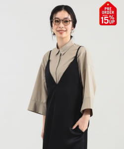 【+15%ポイントUP】ワイドスリーブ シャツ