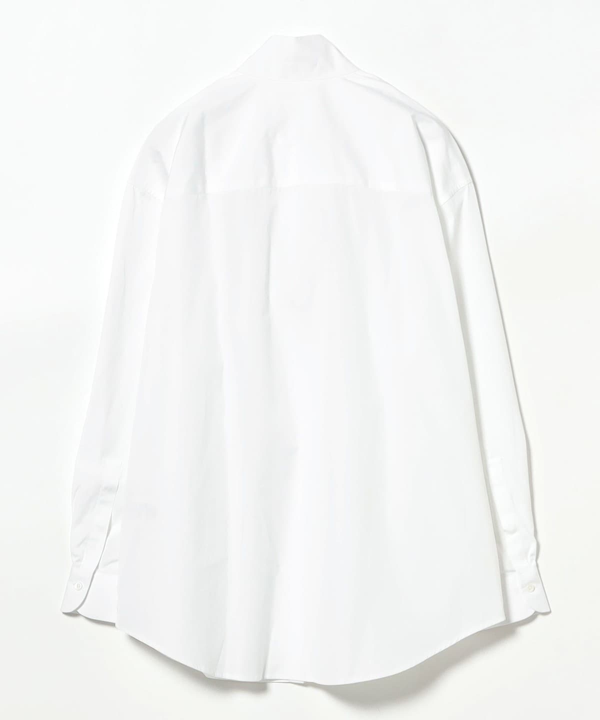 【BOURRIENNE PARIS X】コットンオフィサーカラーシャツ XXXL EFFE BEAMS（エッフェ ビームス）BOURRIENNE PARIS X
