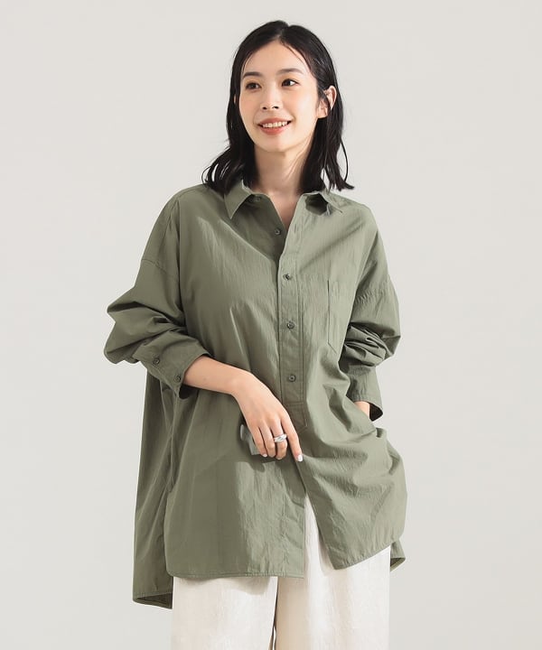 美品 デミルクス ビームス「SEEALL」2,5万 ピンタックチュニックシャツ 美品 デミルクス ビームス「SEEALL」2,5万 ピンタックチュニック