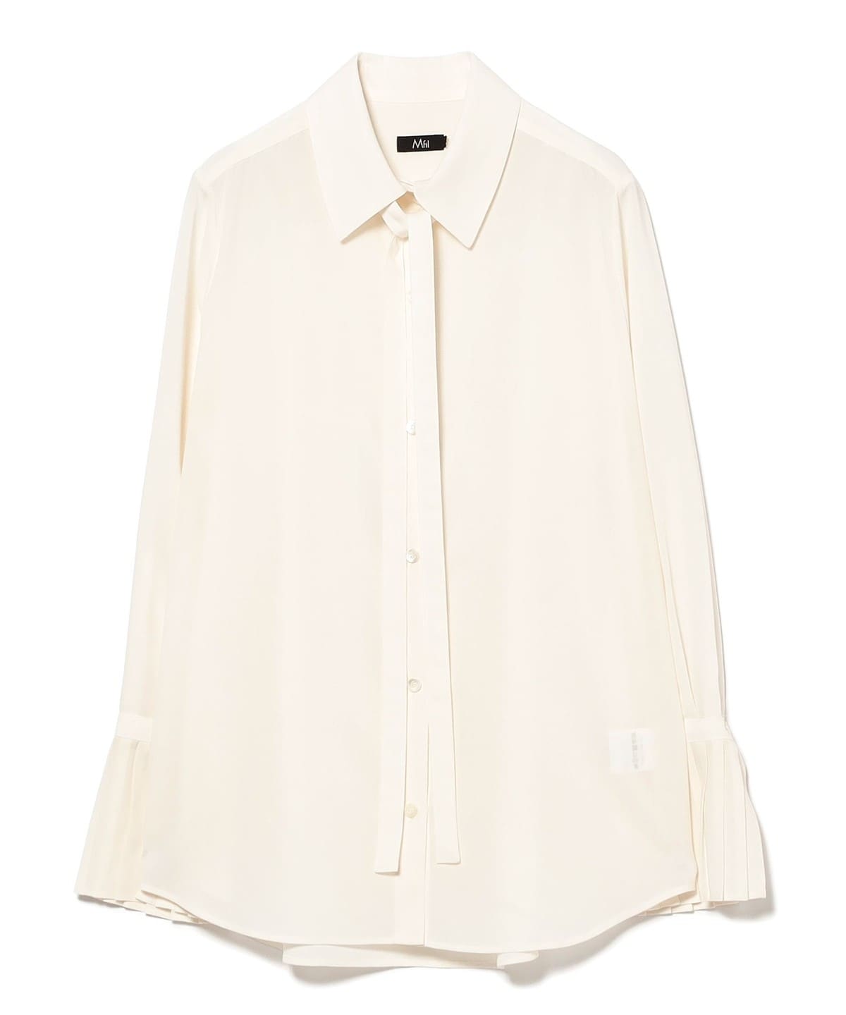 M・fil エム・フィル / プリーツスリーブ ブラウス シャツ・ブラウス WOMEN OFF WHT 38 M・fil エム・フィル / プリーツスリーブ ブラウス シャツ・ブラウス WOMEN OFF WHT 38