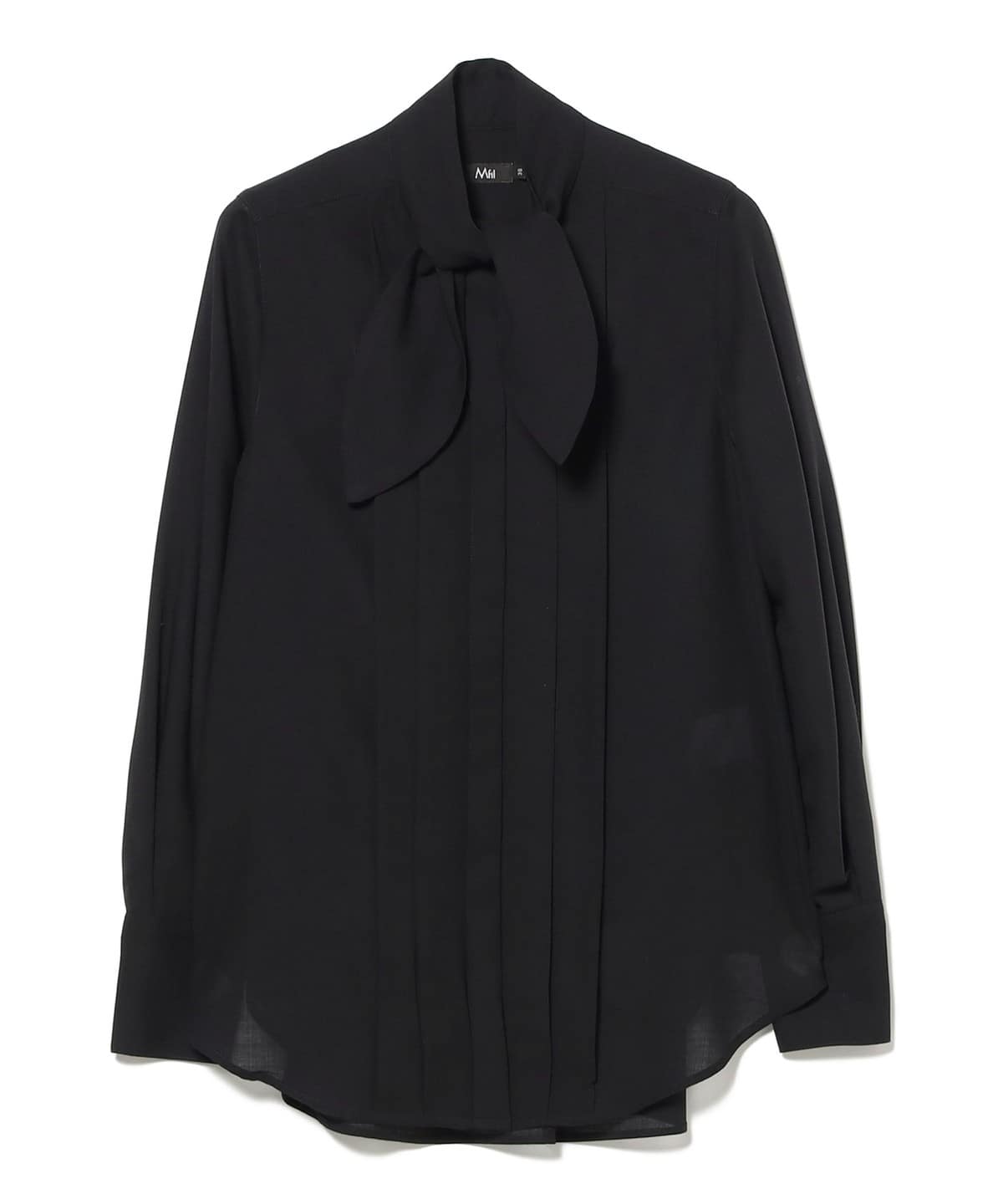 M・fil エム・フィル / フロントタック ボウタイ ブラウス シャツ・ブラウス WOMEN NAVY 38 M・fil エム・フィル / フロントタック ボウタイ ブラウス シャツ・ブラウス WOMEN NAVY 38
