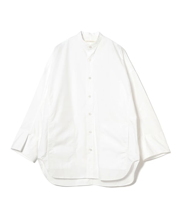 美品✨デミルクス ビームス 麻 リネン100% 半袖オーバーシャツ 白 日本製 美品✨デミルクス ビームス 麻 リネン100% 半袖オーバーシャツ