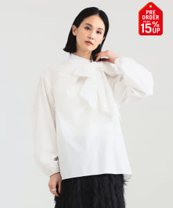 【+15%ポイントUP】マルチウェイ ボウタイ ブラウス