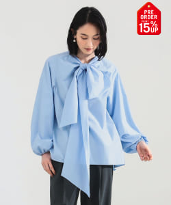 【+15%ポイントUP】マルチウェイ ボウタイ ブラウス