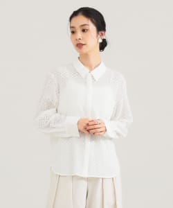 比翼 レース シャツ