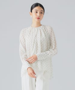 グリッター ドット ブラウス