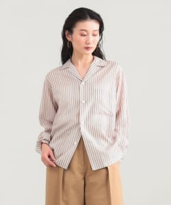YLEVE / Striped pajama shirt