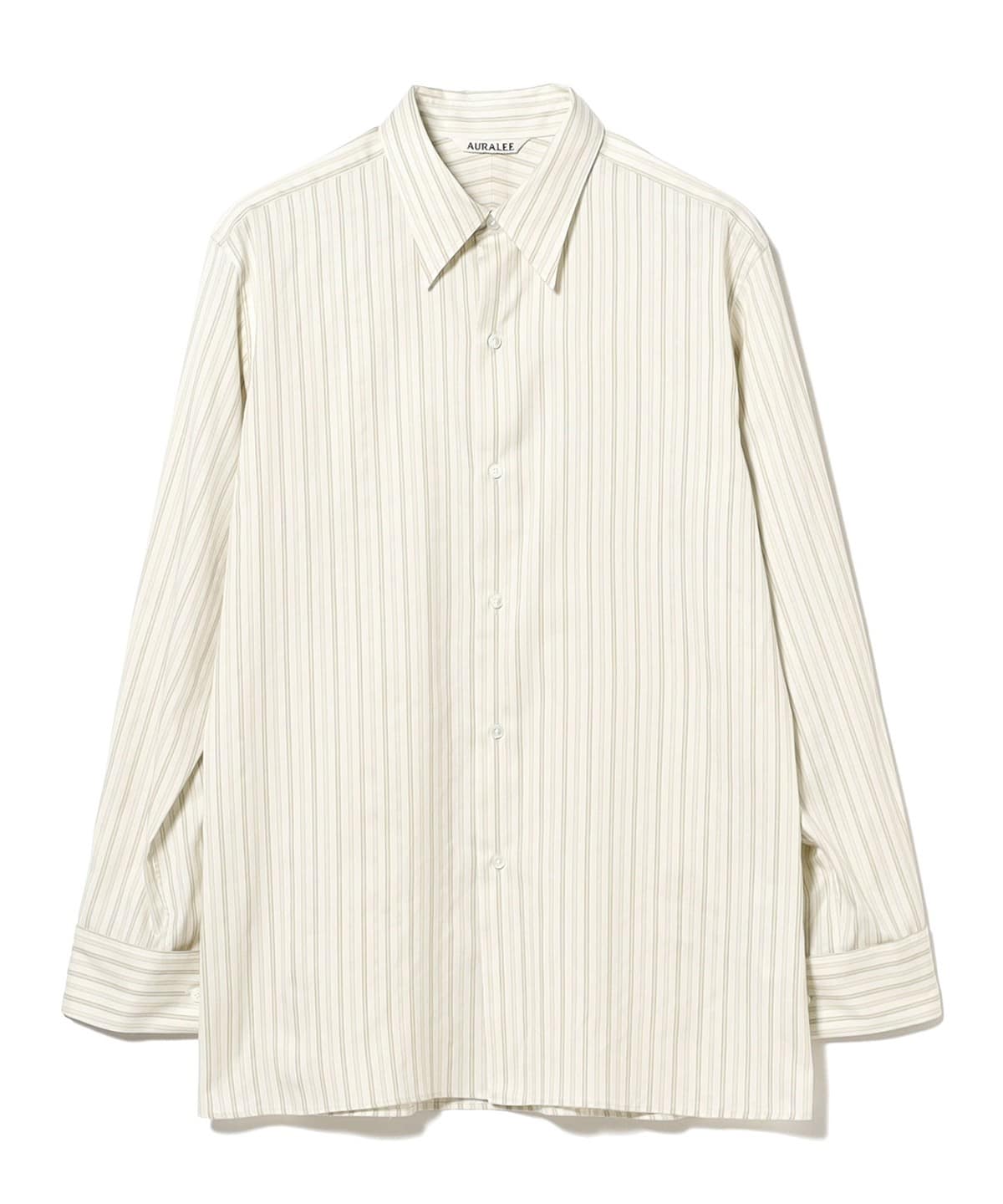 Demi-Luxe BEAMS（デミルクス ビームス）AURALEE / COTTON SILK STRIPE