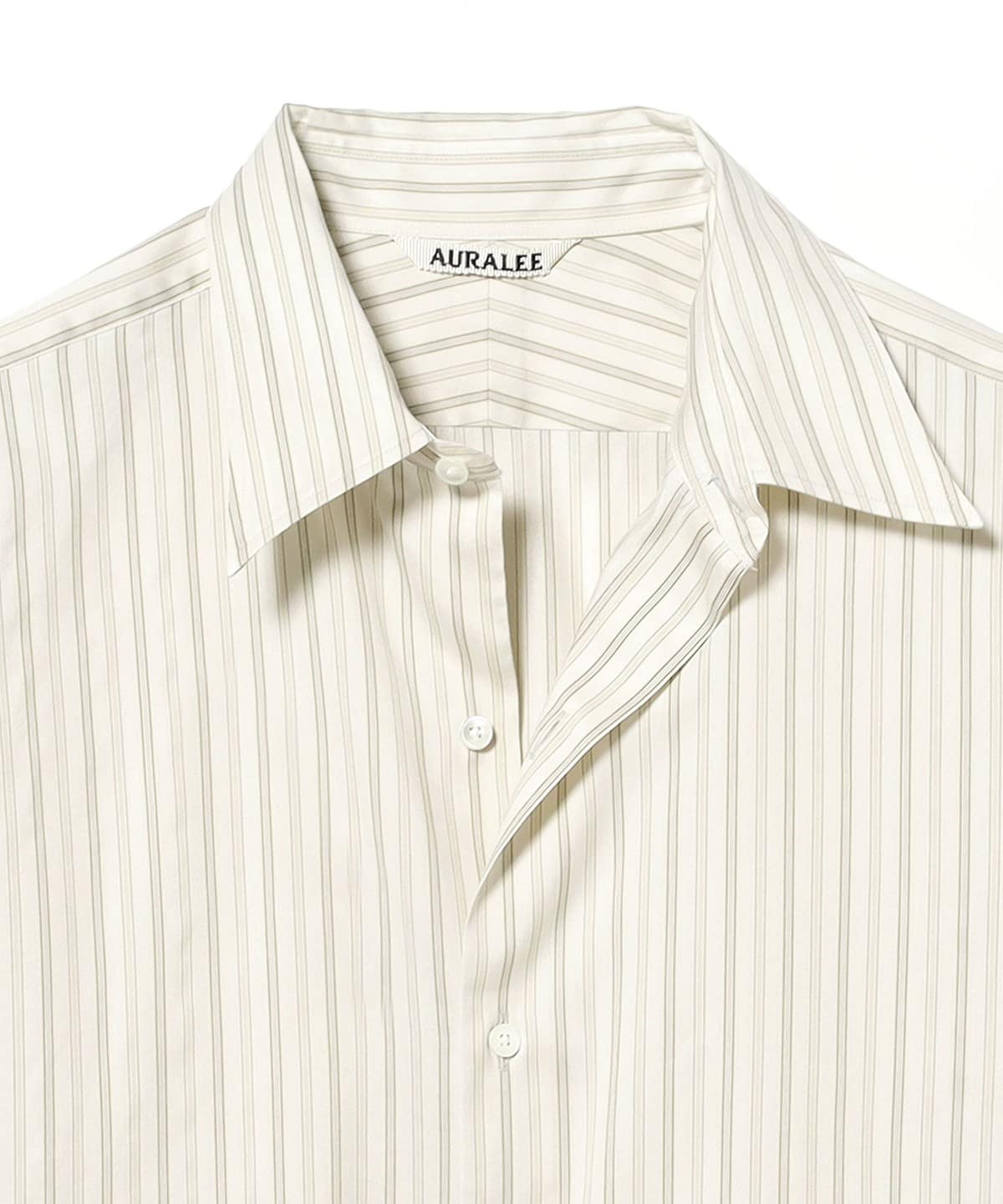 Demi-Luxe BEAMS（デミルクス ビームス）AURALEE / COTTON SILK STRIPE