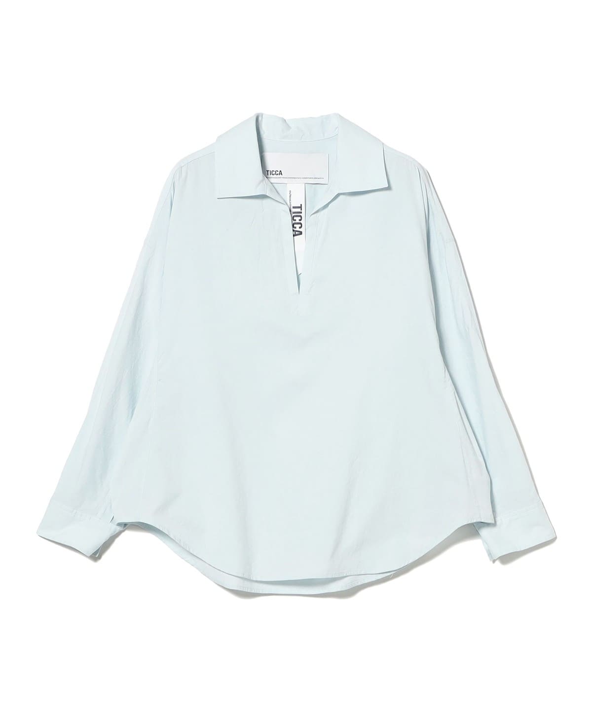 Demi-Luxe BEAMS（デミルクス ビームス）TICCA / スキッパー シャツ