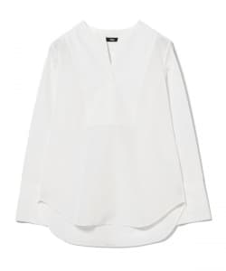 M・fil / ヨーク スリット シャツ