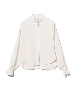 ドルマンスリーブ スタンドカラー ブラウス