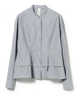 SUPPORT SURFACE / ストライプ タック ブラウス