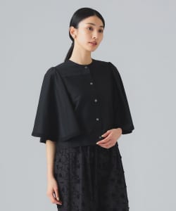 シルク コットン 羽織り ブラウス