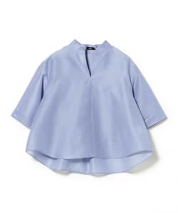 【モアバリエーション開催中】M・fil / シアー クロップド ブラウス